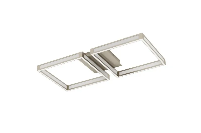 Taklampa Eglo Altaflor 650x300 mm Nickel-Matt Vit - Vit — Eglo