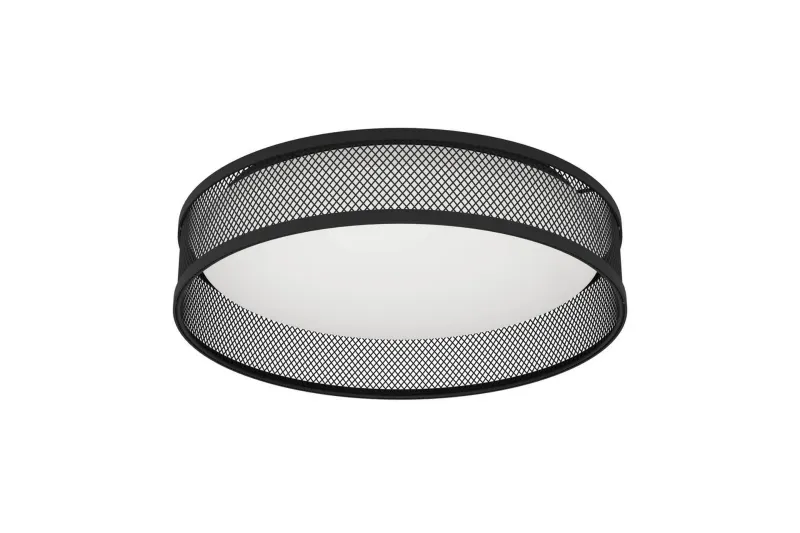 Taklampa Eglo Luppineria Ø385 mm Svart Vit - Svart — Eglo