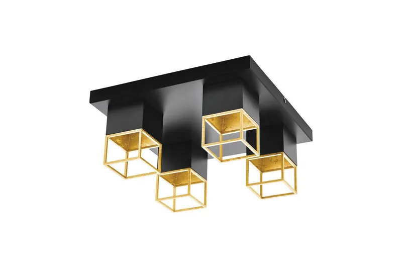 Taklampa Eglo Montebaldo - Svart/Guld — Eglo