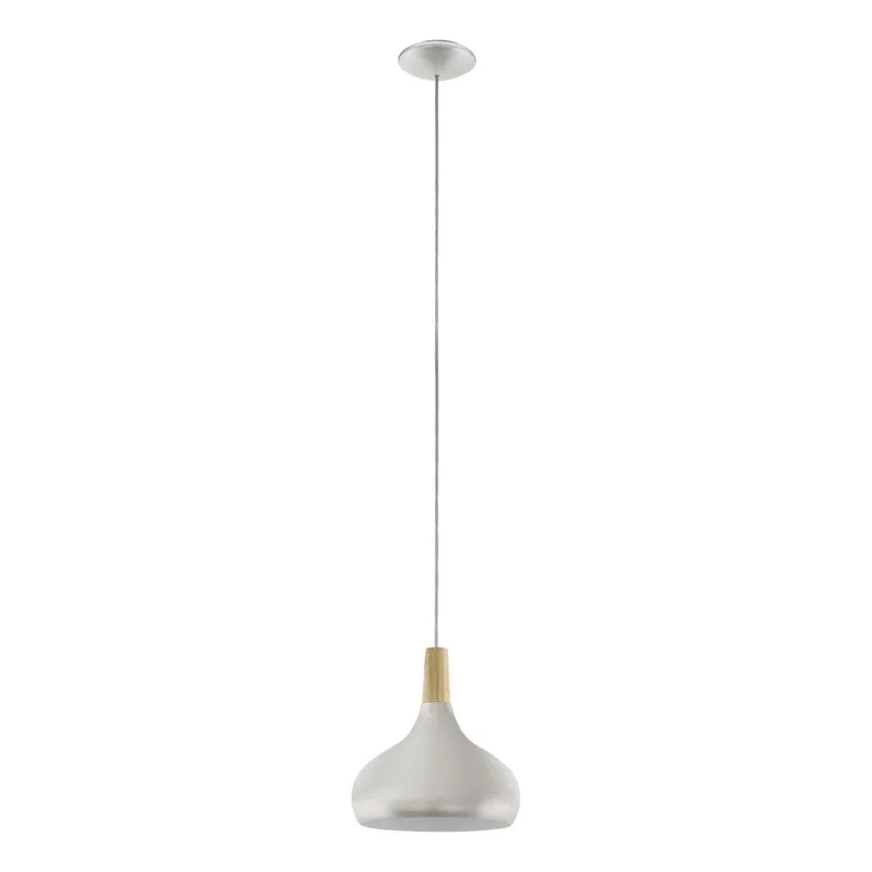 Taklampa Sabinar - Borstade silver/brun, 280 mm — Borstade silver/brun, 280 mm