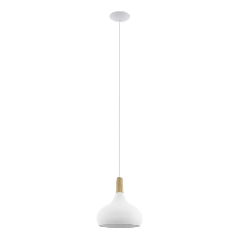 Taklampa Sabinar - Vit/Brun, 280 mm — Vit/Brun, 280 mm