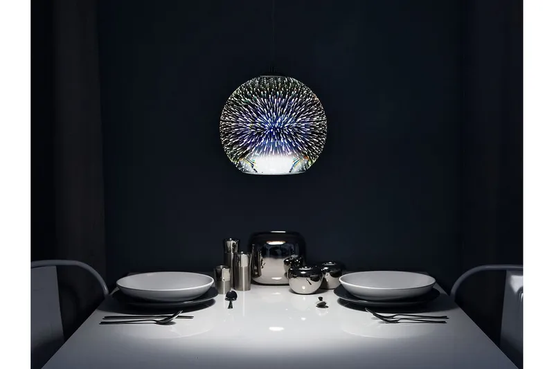 Taklampa Sessera 15 cm - Silver — Silver