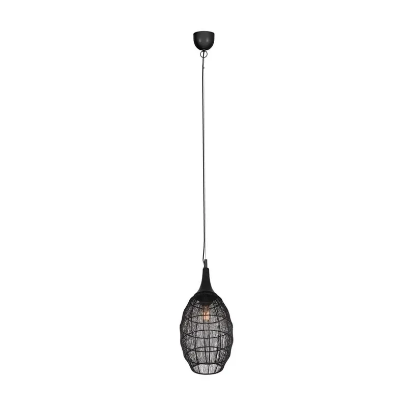Taklampa Soraya - 26x48 cm, Mattsvart — Trio Lighting