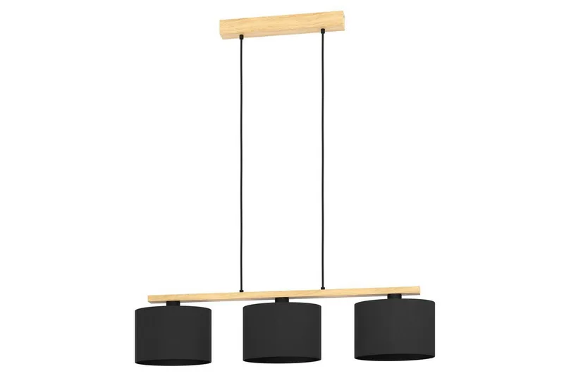 Takpendel Eglo Castralvo - Svart/Brun — Eglo