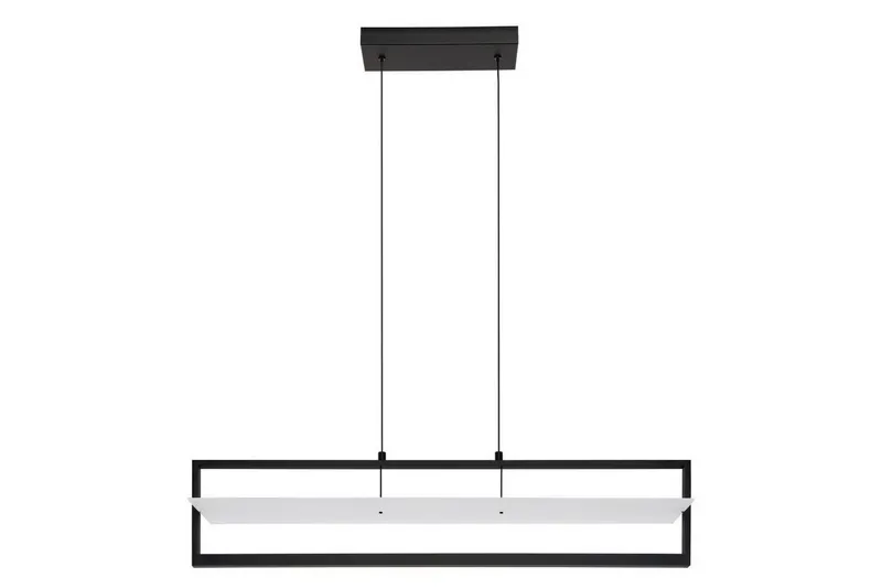 Takpendel Eglo Farneta Svart/Satin Ram — Eglo