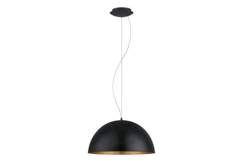 Takpendel Eglo Gaetano 1 Ø530 mm Svart, Guld - Svart/Guld — Eglo