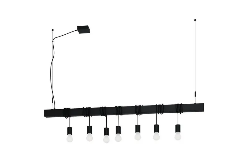 Takpendel Eglo Townshend-B Svart 7 Lampor - 7 Lampor — Eglo