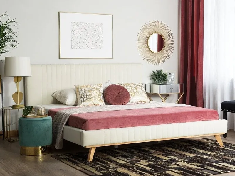 Talence Sängram 180x200 cm - Beige — Bedly