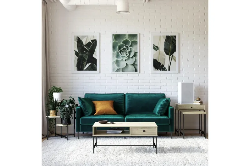 Tamlin Soffbord 102x50 cm Brun - Novogratz — Queer Eye