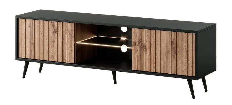 Tapas Tv-bänk 135 cm - Svart (Art.nr 3086781) — Svart