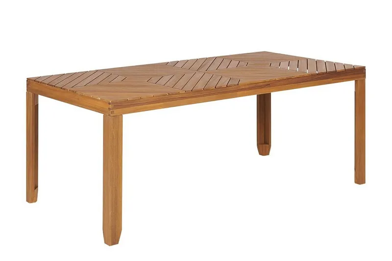 Taviano Matbord Utomhus 90x180 cm - Ljusbrun — Ljusbrun