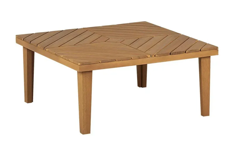 Taviano Soffbord 70x70 cm Kvadratisk - Ljusbrun — Ljusbrun