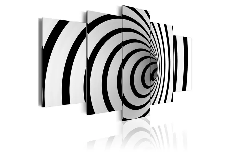 Tavla A Black & White Hole 200x100 - Artgeist sp. z o. o. — Artgeist sp. z o. o.