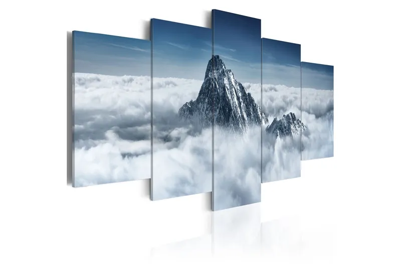 Tavla A Peak Rising Above The Clouds 200x100 - Artgeist sp. z o. o. — Artgeist sp. z o. o.