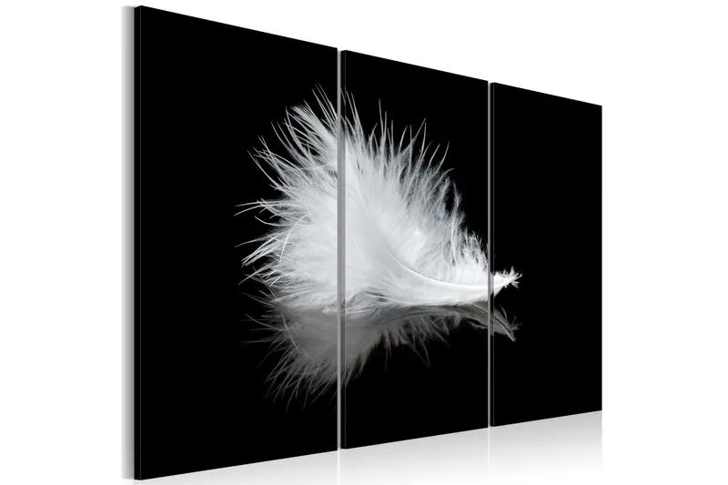 Tavla A small feather 90x60 - Artgeist sp. z o. o. — Artgeist sp. z o. o.