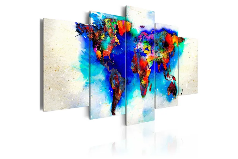 Tavla All Colors Of The World 200x100 - Artgeist sp. z o. o. — Artgeist sp. z o. o.