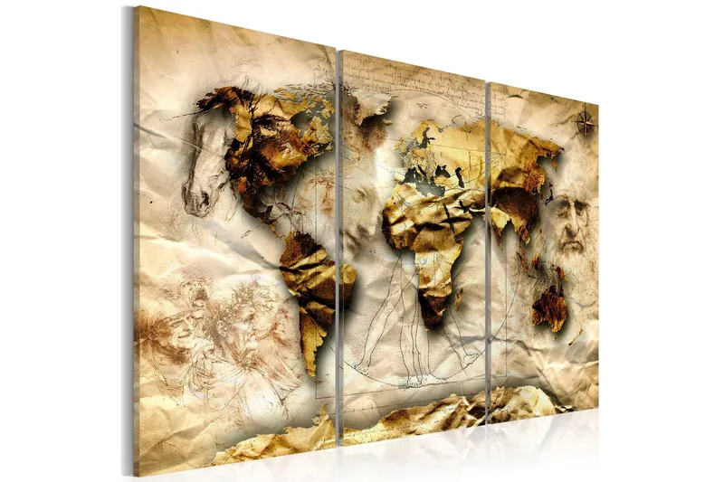Tavla Anatomy Of The World 90x60 - Artgeist sp. z o. o. — Artgeist sp. z o. o.