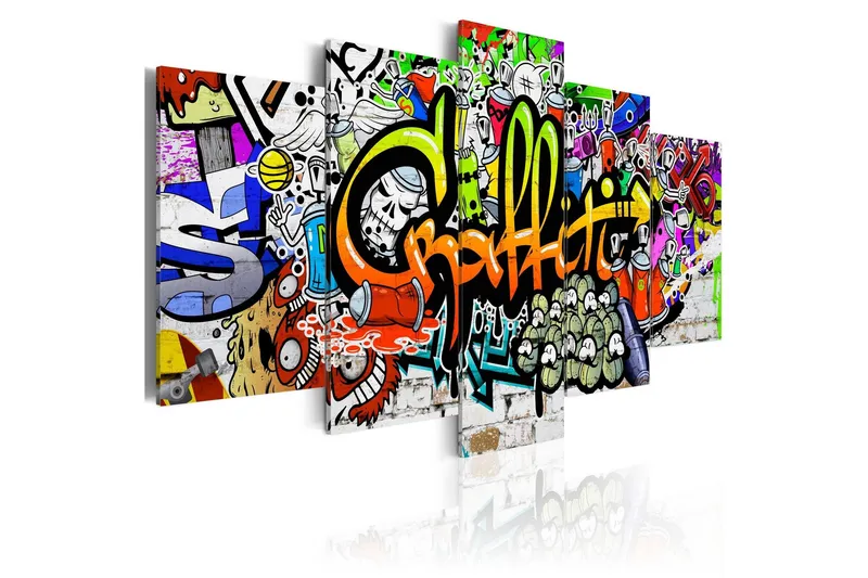 Tavla Artistic Graffiti 200x100 - Artgeist sp. z o. o. — Artgeist sp. z o. o.