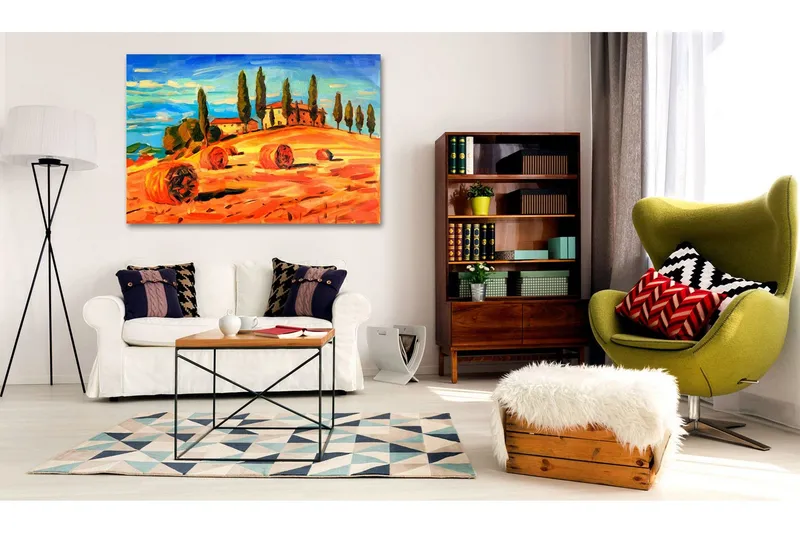 Tavla August in Tuscany 90x60 - Artgeist sp. z o. o. — Artgeist sp. z o. o.