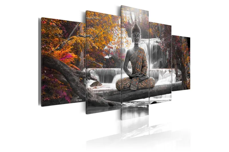 Tavla Autumn Buddha 100x50 - Artgeist sp. z o. o. — Artgeist sp. z o. o.