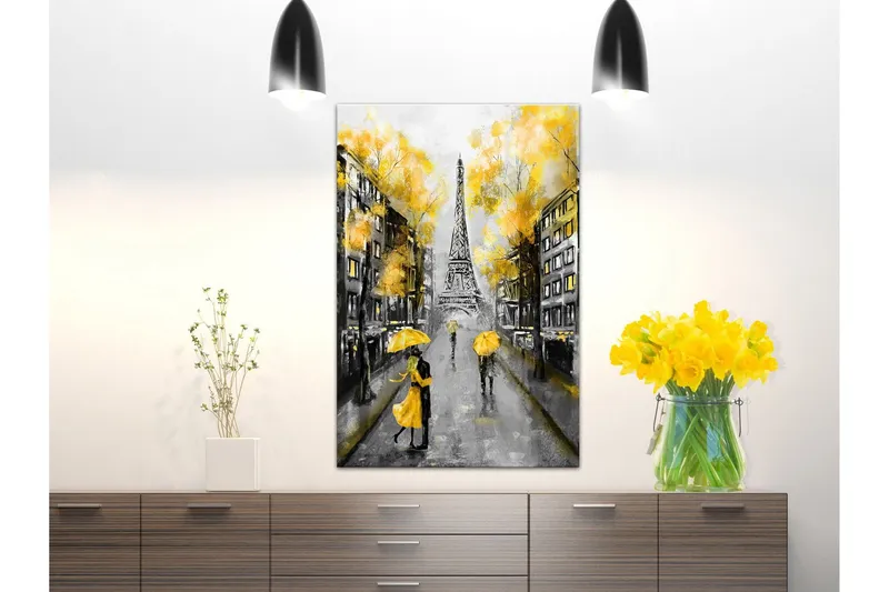 Tavla Autumn in Paris (1 Part) Vertical 80x120 - Artgeist sp. z o. o. — Artgeist sp. z o. o.