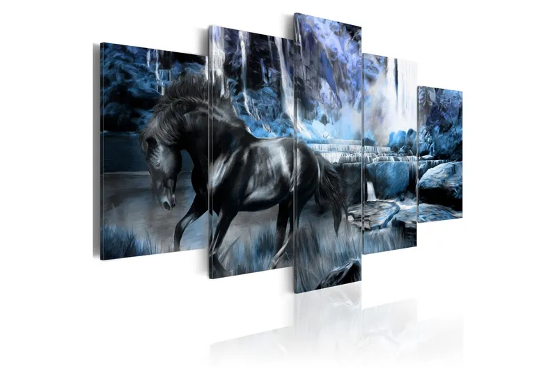 Tavla Azure Waterfall 200x100 - Artgeist sp. z o. o. — Artgeist sp. z o. o.