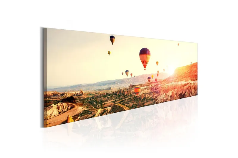 Tavla Balloon Rides 135x45 - Artgeist sp. z o. o. — Artgeist sp. z o. o.