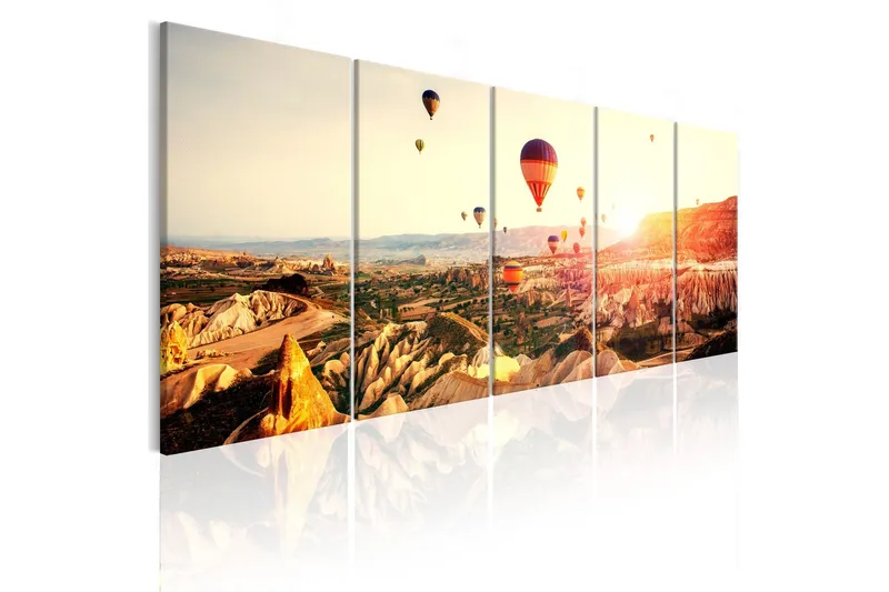 Tavla Balloon Rides 200x80 - Artgeist sp. z o. o. — Artgeist sp. z o. o.