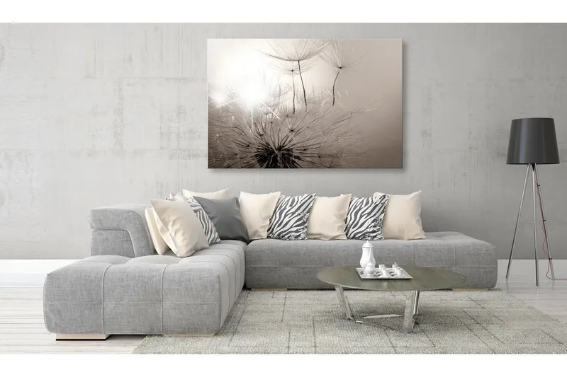 Tavla Beautiful Summer: Dandelions 90x60 - Artgeist sp. z o. o. — Artgeist sp. z o. o.