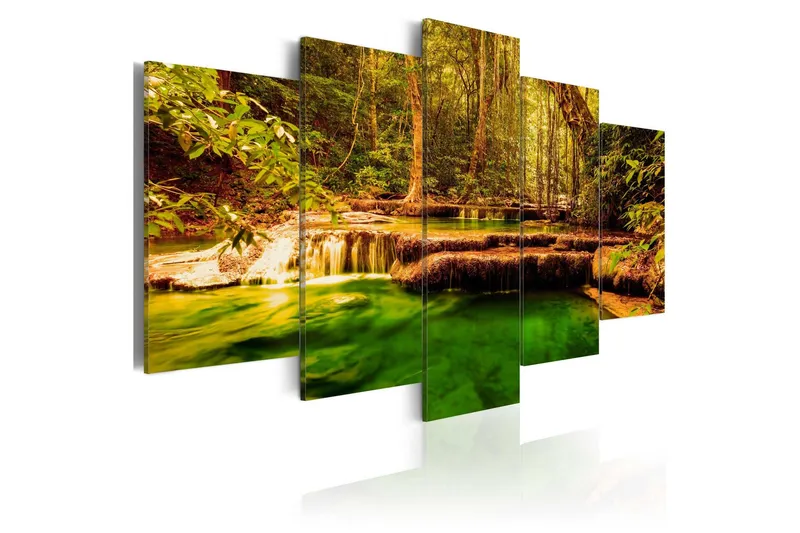 Tavla Beauty Of Nature Waterfall 100x50 - Artgeist sp. z o. o. — Artgeist sp. z o. o.