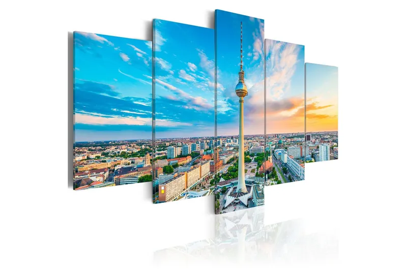 Tavla Berlin Tv Tower Germany 200x100 - Artgeist sp. z o. o. — Artgeist sp. z o. o.