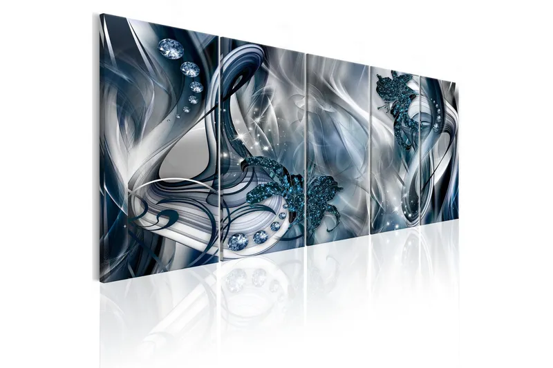 Tavla Blue Glow 200x80 - Artgeist sp. z o. o. — Artgeist sp. z o. o.