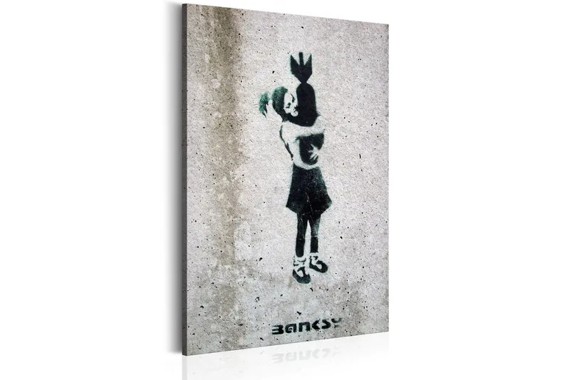 Tavla Bomb Hugger By Banksy 40x60 - Artgeist sp. z o. o. — Artgeist sp. z o. o.