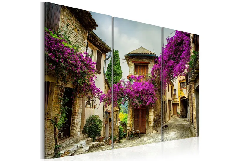 Tavla Charming Alley 120x80 - Artgeist sp. z o. o. — Artgeist sp. z o. o.