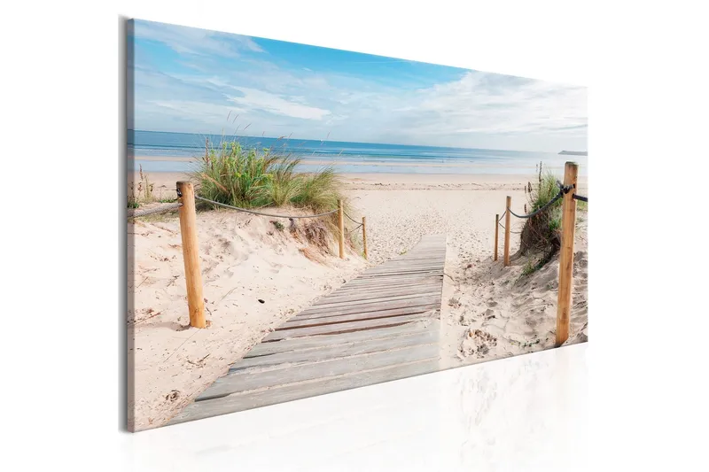 Tavla Charming Beach 150x50 - Artgeist sp. z o. o. — Artgeist sp. z o. o.
