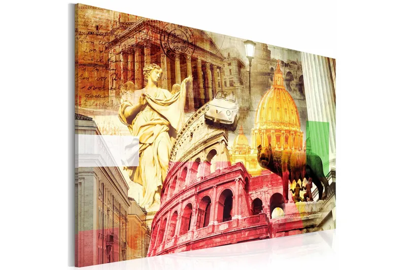 Tavla Charming Rome 120x80 - Artgeist sp. z o. o. — Artgeist sp. z o. o.
