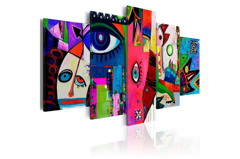 Tavla Circus Of Everyday Life 100x50 - Artgeist sp. z o. o. — Artgeist sp. z o. o.