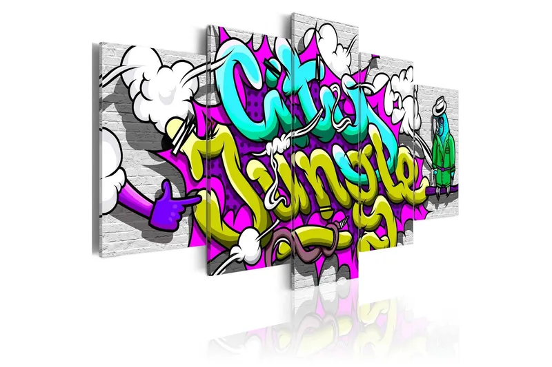 Tavla City Jungle 100x50 - Artgeist sp. z o. o. — Artgeist sp. z o. o.
