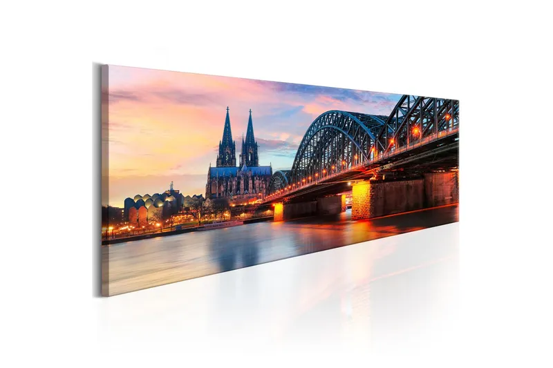 Tavla Cologne Germany 120x40 - Artgeist sp. z o. o. — Artgeist sp. z o. o.