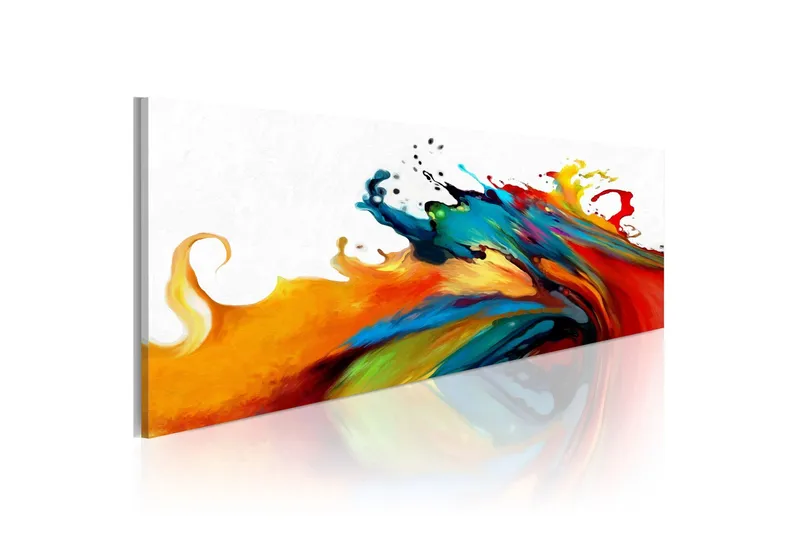 Tavla Colorful Storm 120x40 - Artgeist sp. z o. o. — Artgeist sp. z o. o.