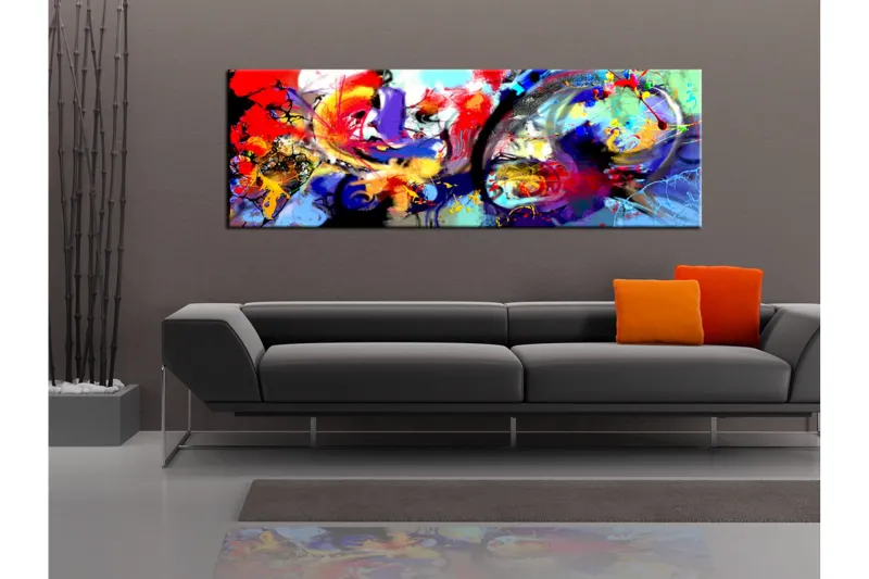 Tavla Colourful Immersion 135x45 - Artgeist sp. z o. o. — Artgeist sp. z o. o.