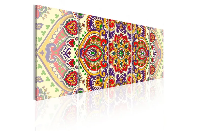 Tavla Colourful Ornament 225x90 - Artgeist sp. z o. o. — Artgeist sp. z o. o.