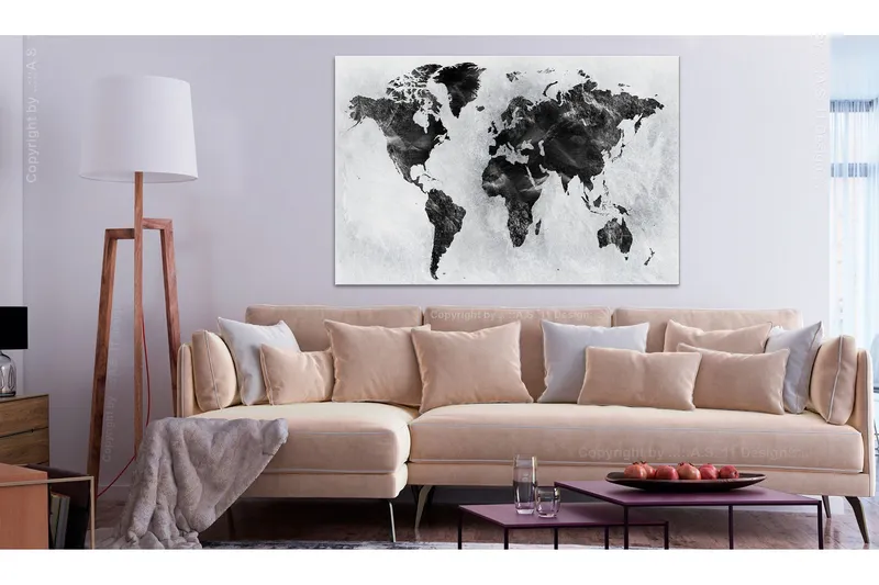 Tavla Colourless World (1 Part) Wide 120x80 - Artgeist sp. z o. o. — Artgeist sp. z o. o.