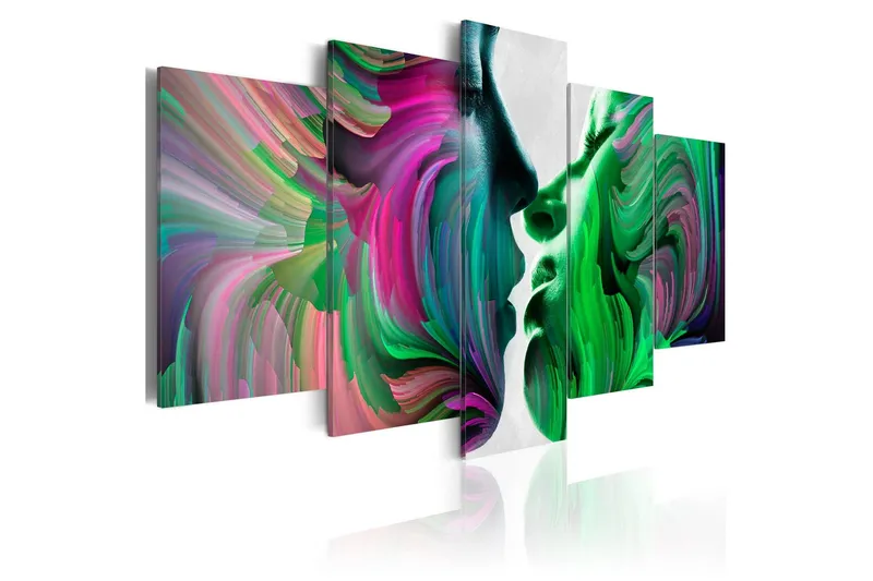Tavla Colours Of Love 100x50 - Artgeist sp. z o. o. — Artgeist sp. z o. o.