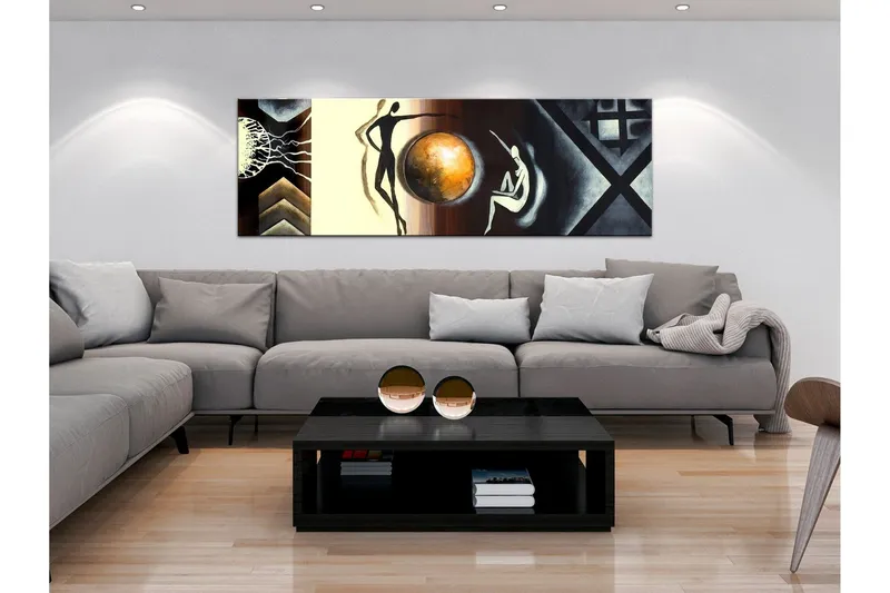 Tavla Conversation (1 Part) Narrow 120x40 - Artgeist sp. z o. o. — Artgeist sp. z o. o.