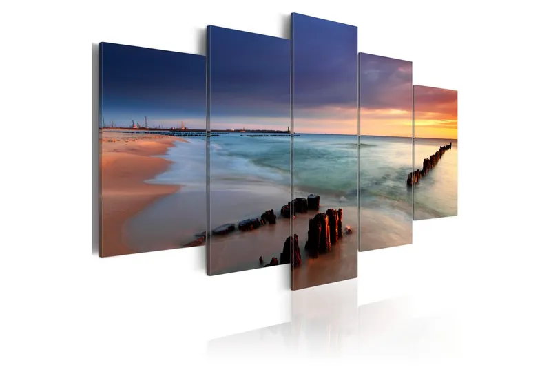 Tavla Dawn By The Sea 100x50 - Artgeist sp. z o. o. — Artgeist sp. z o. o.