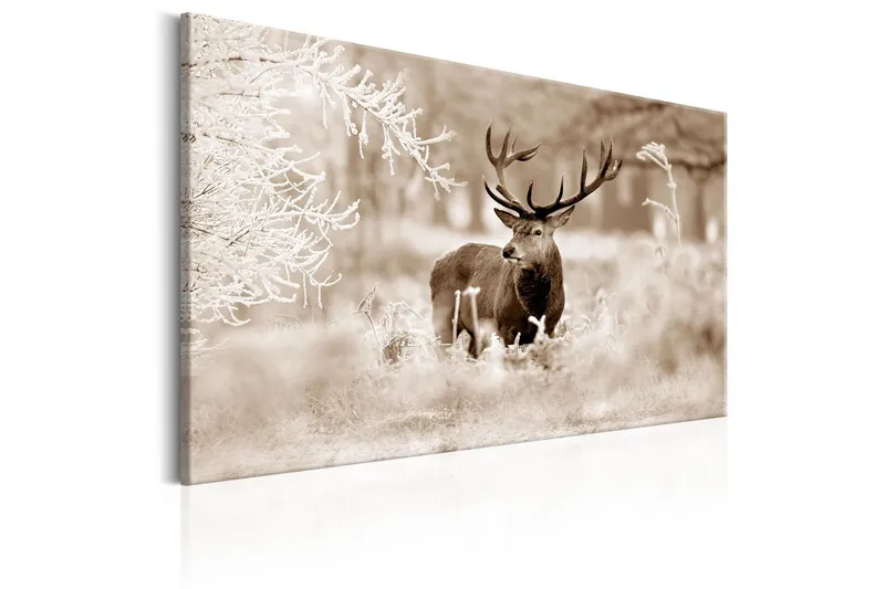 Tavla Deer In Sepia 90x60 - Artgeist sp. z o. o. — Artgeist sp. z o. o.