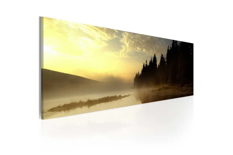 Tavla Dimma Över En Sjö 120x40 - Artgeist sp. z o. o. — Artgeist sp. z o. o.