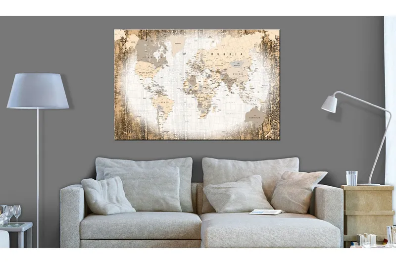 Tavla Enclave of the World 90x60 - Artgeist sp. z o. o. — Artgeist sp. z o. o.