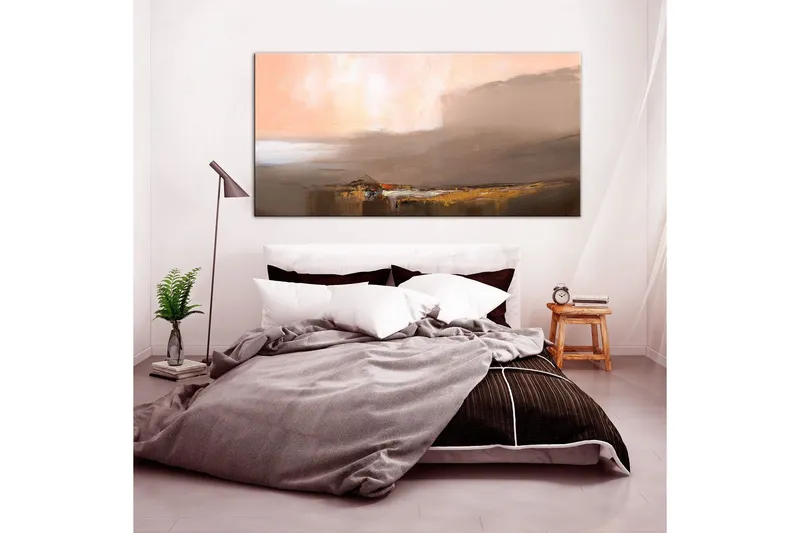 Tavla End of Infinity (1 Part) Brown Wide 120x60 - Artgeist sp. z o. o. — Artgeist sp. z o. o.